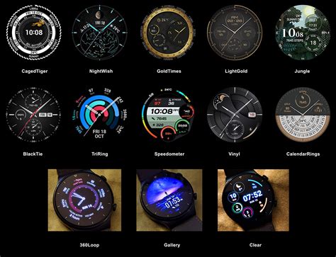 huawei watch faces list